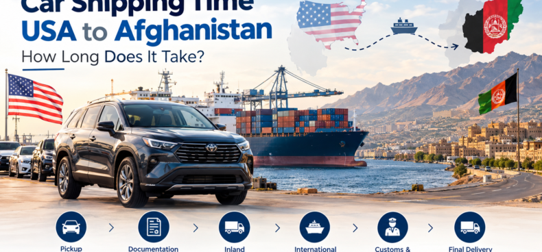 Car Shipping USA to Afghanistan